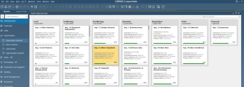 Kanban Boards available for SAP Business One